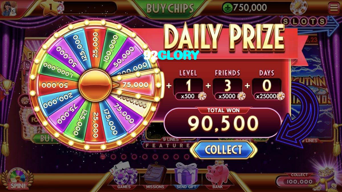 92GLORY casino presented on mobile device in Pakistan with slots and live games